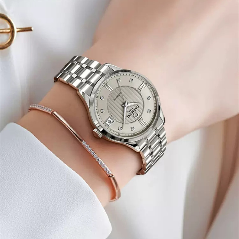 Luxury Watch In Japan - Switzerland CARNIVAL Luxury Automatic Mechanical Women's