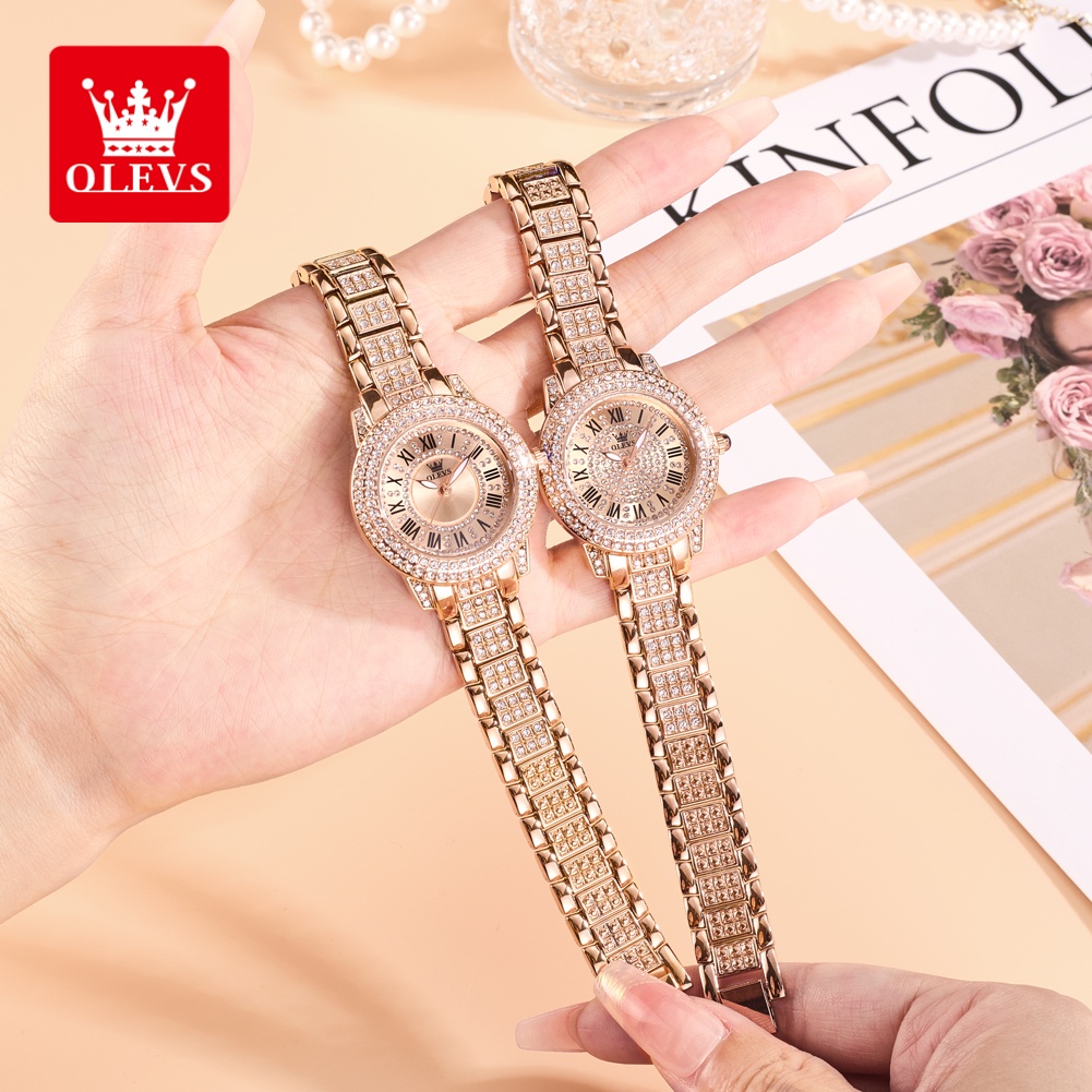 Luxury Watch In Usa - OLEVS Luxury Fashion ladies' watches Diamond