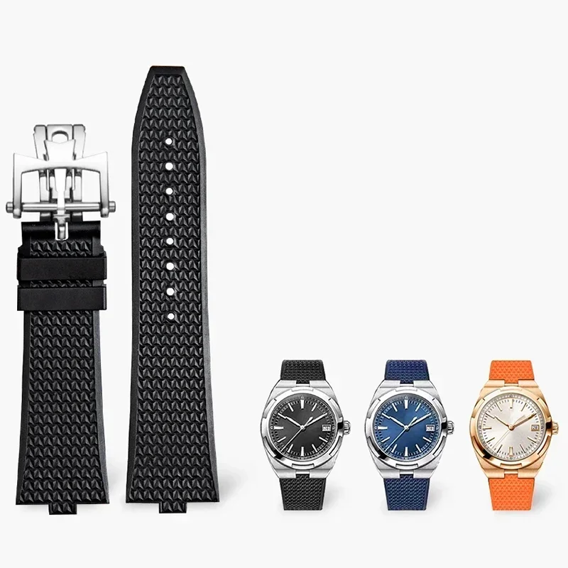 Luxury Watch Constantine - Luxury FKM Fluorine Rubber Watchband For