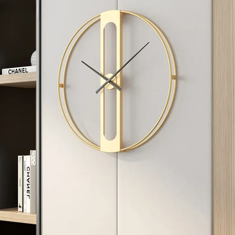Luxury Watch Europe - Minimalist Gold Wall Clocks Luxury Metal