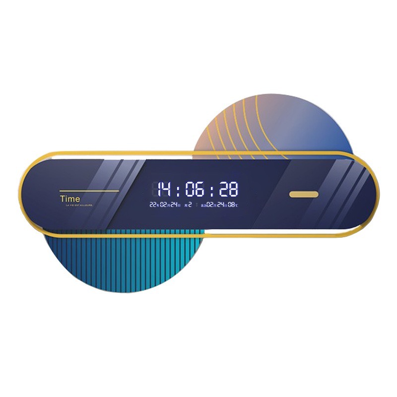 Luxury Watch Europe - Luxury Wall Clock Modern Design Electronic