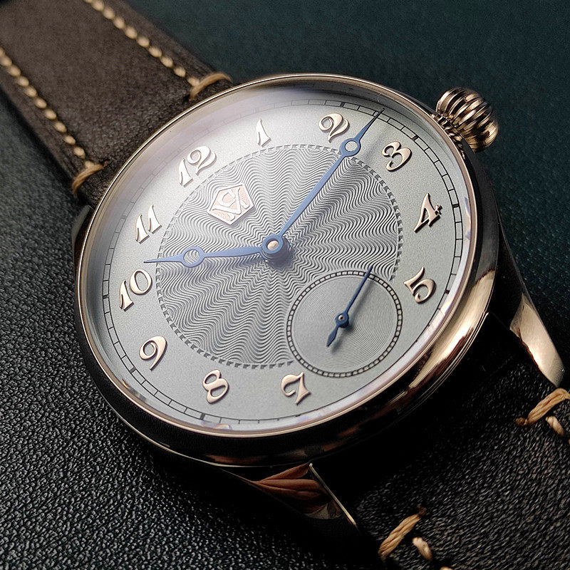 40MM manual mechanical watch w - Guilloché Dial Watch recension och pris