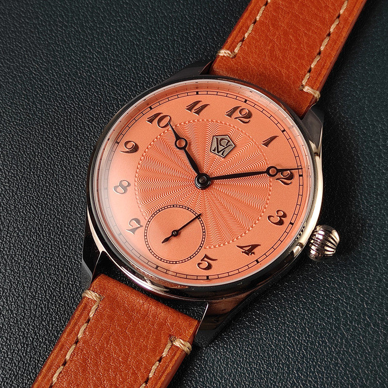 40MM manual mechanical watch w - Guilloché Dial Watch recension och pris