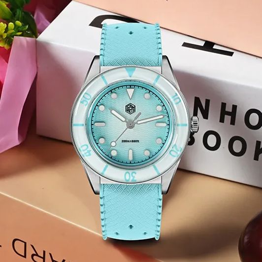 San Martin Women Quartz Watch  - Guilloché Dial Watch recension och pris