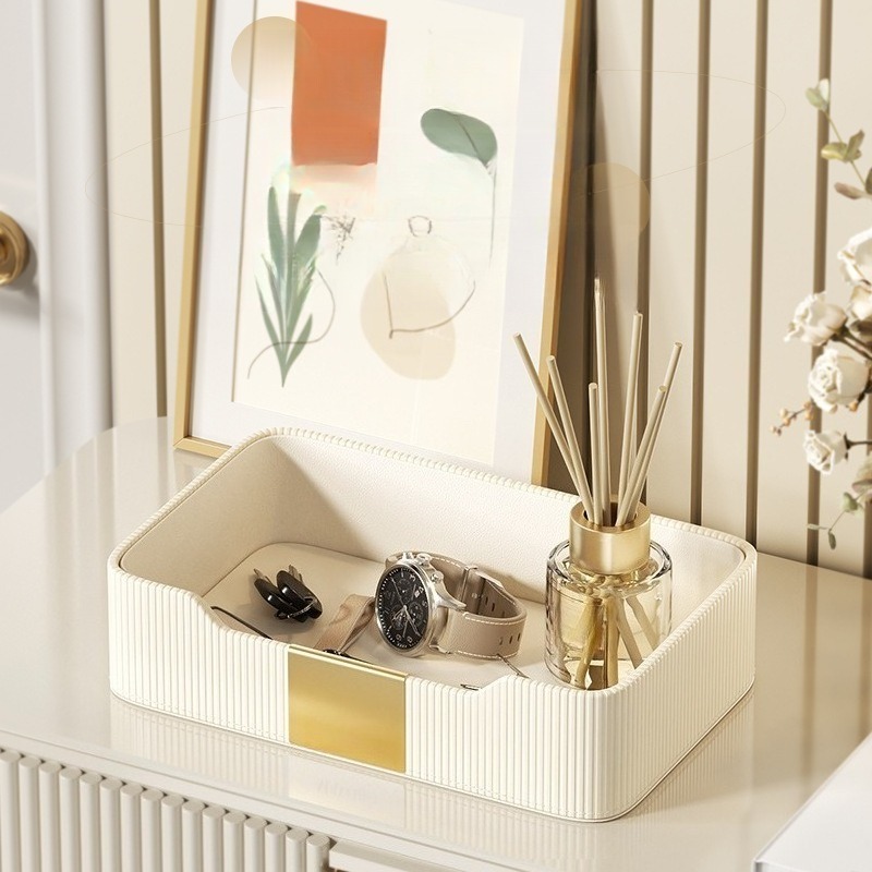 PU Leather Desk Tray - Multi-L - Luxury Watch Levels recension och pris