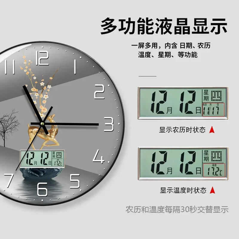 Watch Wall Clock Living Room w - Luxury Watch Europe recension och pris