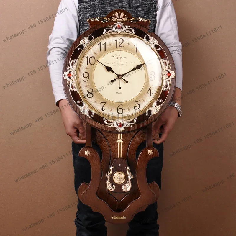 Wood Vintage Wall Clocks Silen - Luxury Watch Europe recension och pris