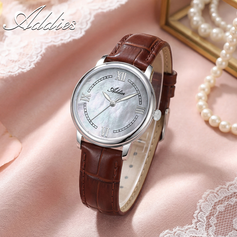 ADDIES Leather Quartz Woman Wa - Luxury Watch Travel Case recension och pris