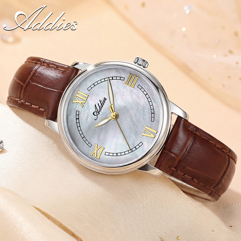 ADDIES Leather Quartz Woman Wa - Luxury Watch Travel Case recension och pris