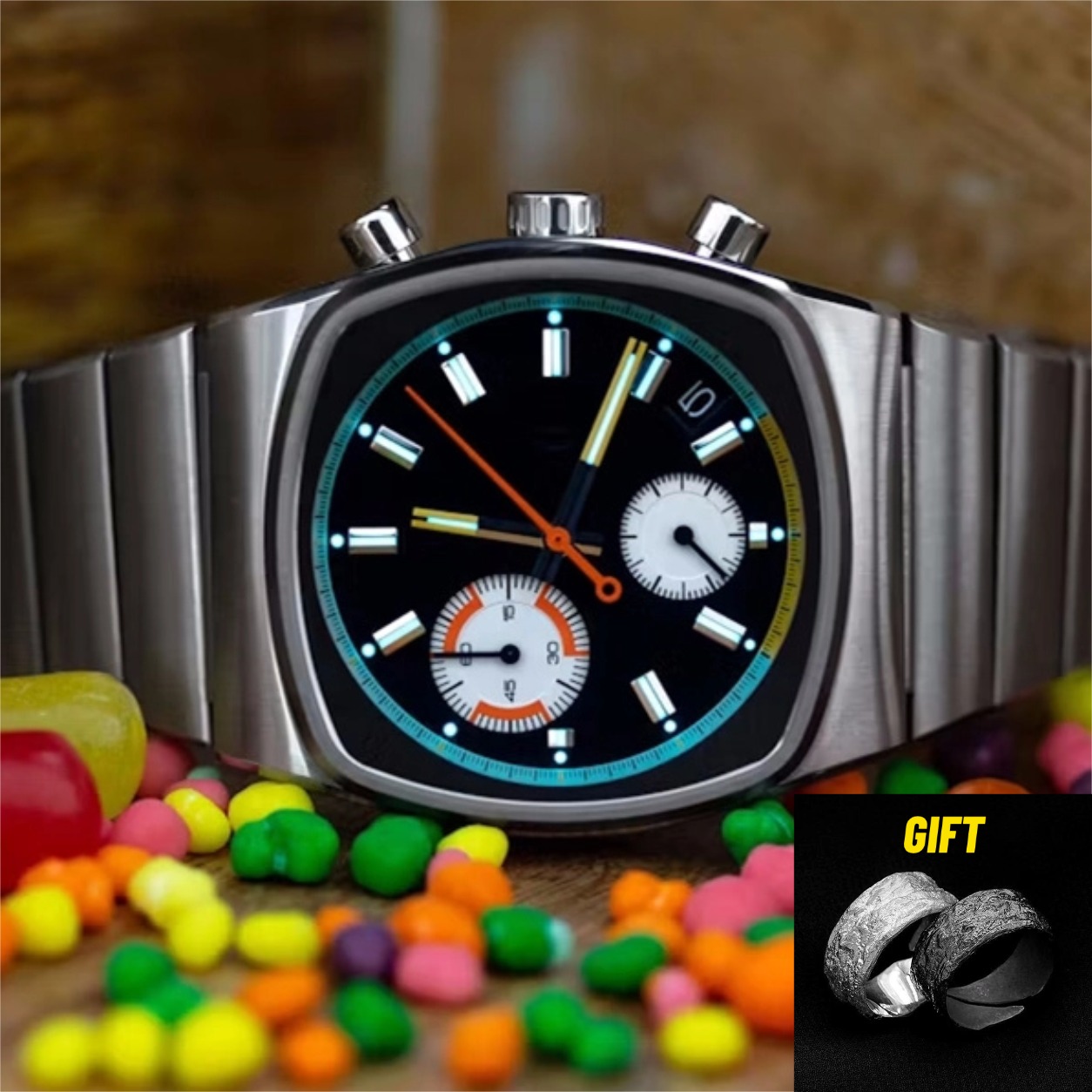 CILOA Square Mens Watches for  - Luxury Watch Low Price recension och pris
