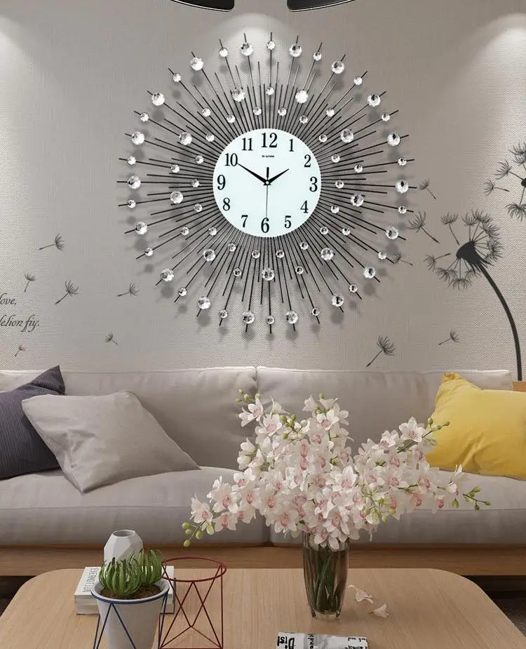 Luxury Wall Clock 3d Art Watch - Luxury Watch Europe recension och pris