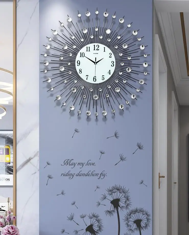 Luxury Wall Clock 3d Art Watch - Luxury Watch Europe recension och pris