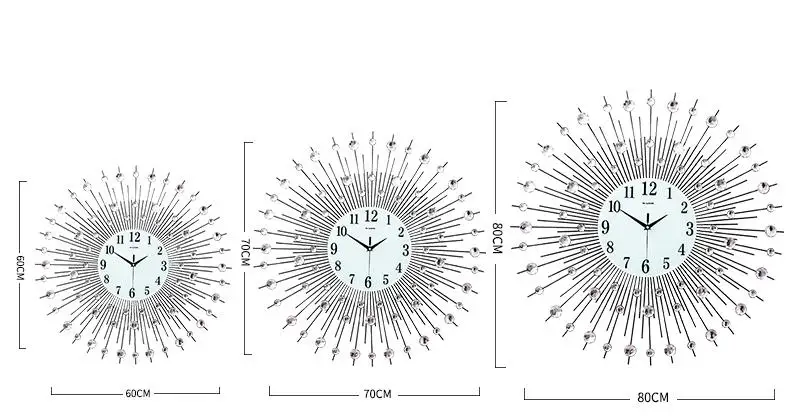 Luxury Wall Clock 3d Art Watch - Luxury Watch Europe recension och pris
