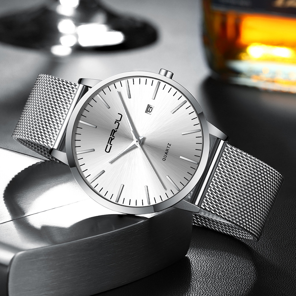 CRRJU New Fashion Mens Watches - Luxury Watch Low Price recension och pris