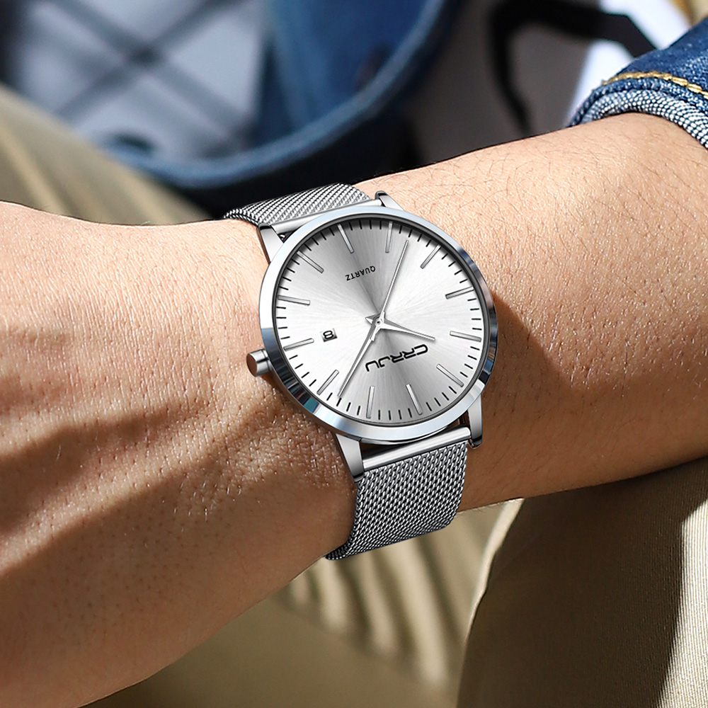 CRRJU New Fashion Mens Watches - Luxury Watch Low Price recension och pris