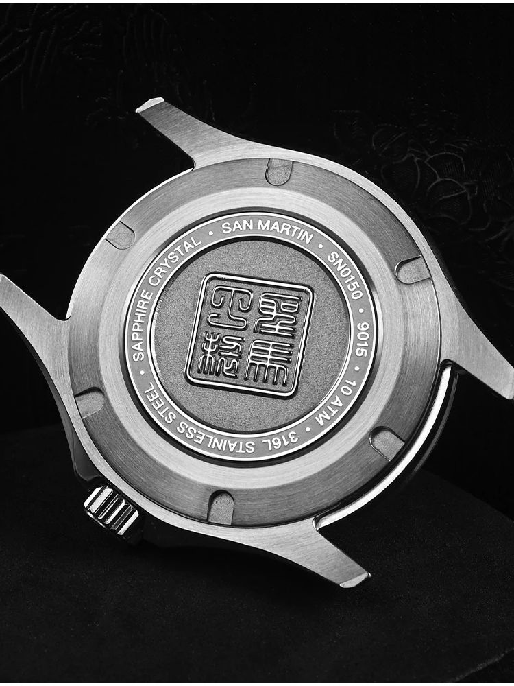 San Martin 39mm Original Desig - Guilloché Dial Watch recension och pris