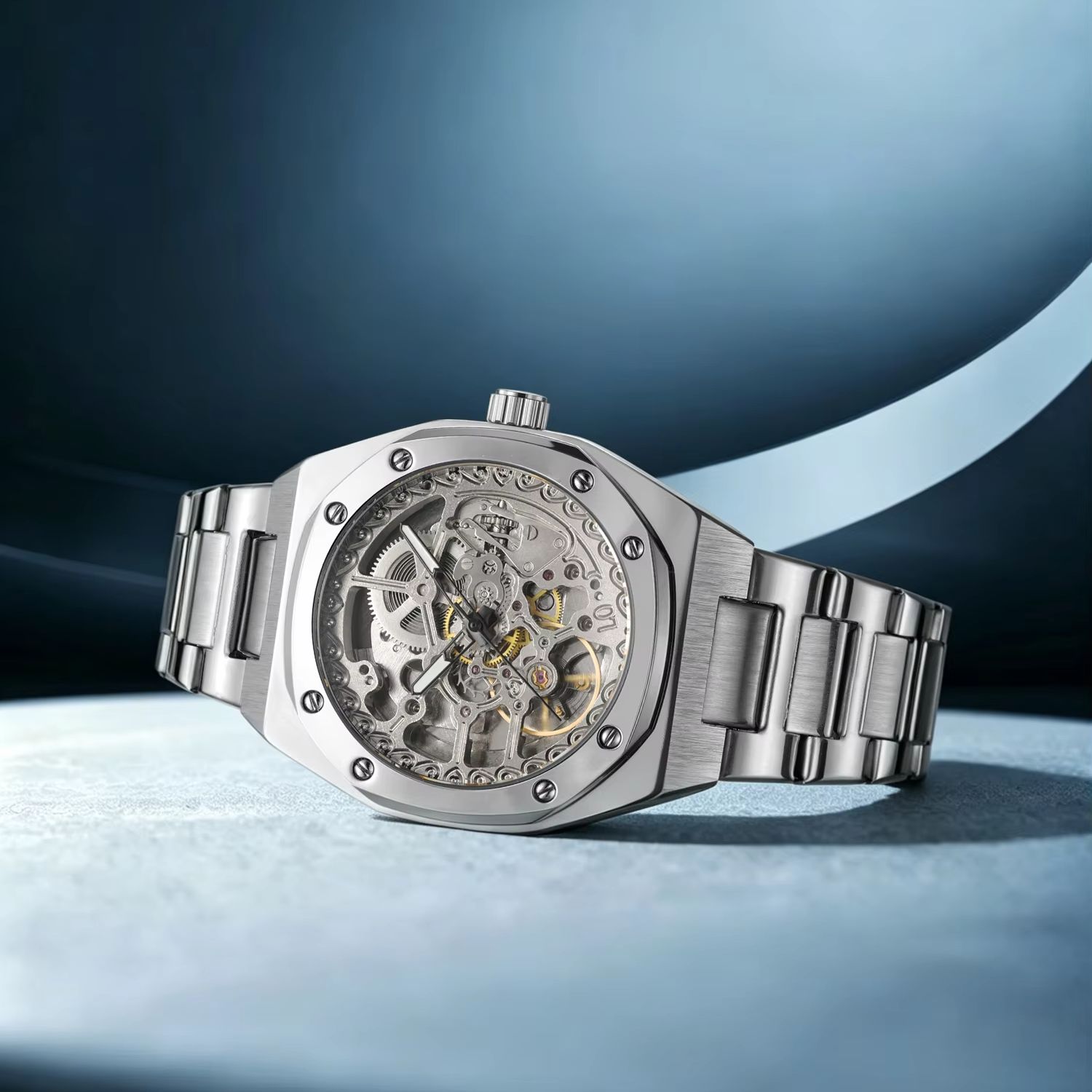 Forsining Royal Skeleton Mecha - Luxury Watch Low Price recension och pris