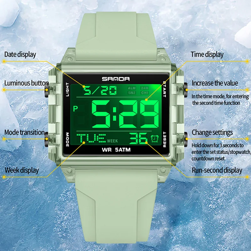 SANDA Brand Fashion Student Wa - Luxury Watch Brands In World recension och pris