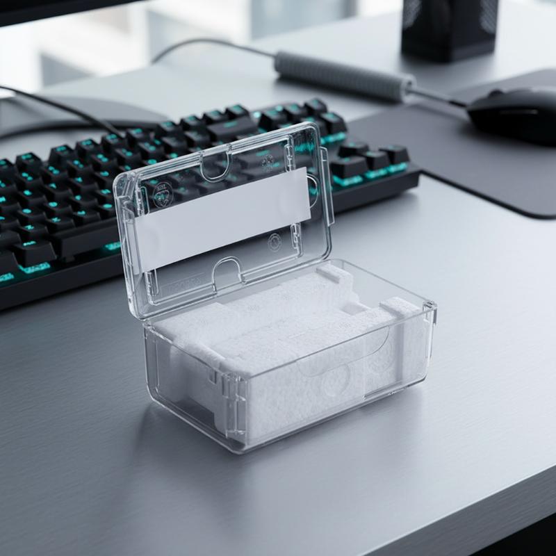 Vintage Transparent Single Wat - Luxury Watch Travel Case recension och pris