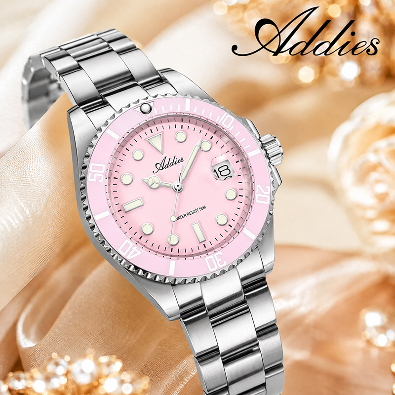 ADDIES 36mm 50m Waterproof Wom - Luxury Watch Travel Case recension och pris