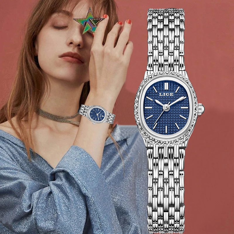 LIGE Fashion Luxury Quartz Wom - Luxury Watch In Usa recension och pris