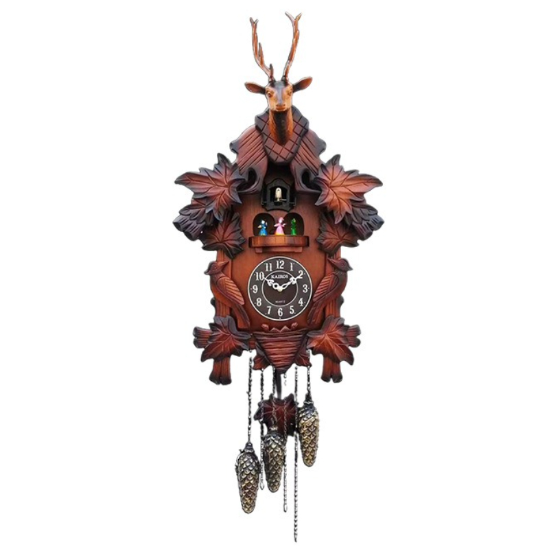 Cuckoo Wall Clock Solid Wood C - Luxury Watch Europe recension och pris