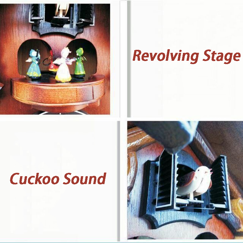Cuckoo Wall Clock Solid Wood C - Luxury Watch Europe recension och pris