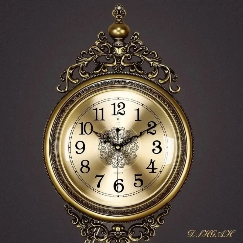 Large Luxury Gold Wall Clock L - Luxury Watch Europe recension och pris