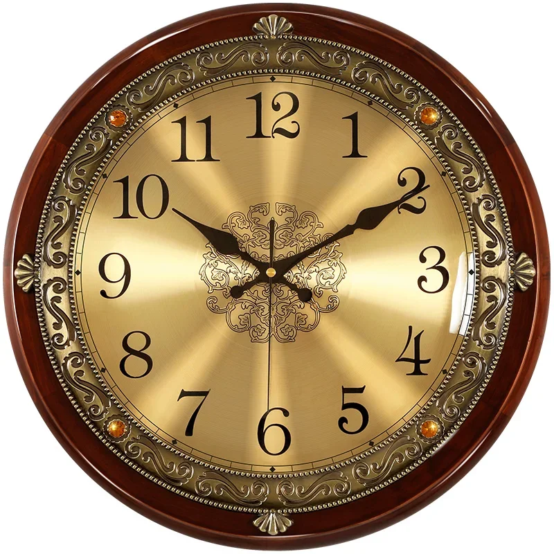 Luxury Wood Wall Clock Metal R - Luxury Watch Europe recension och pris