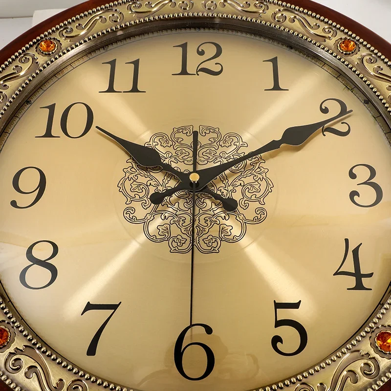 Luxury Wood Wall Clock Metal R - Luxury Watch Europe recension och pris