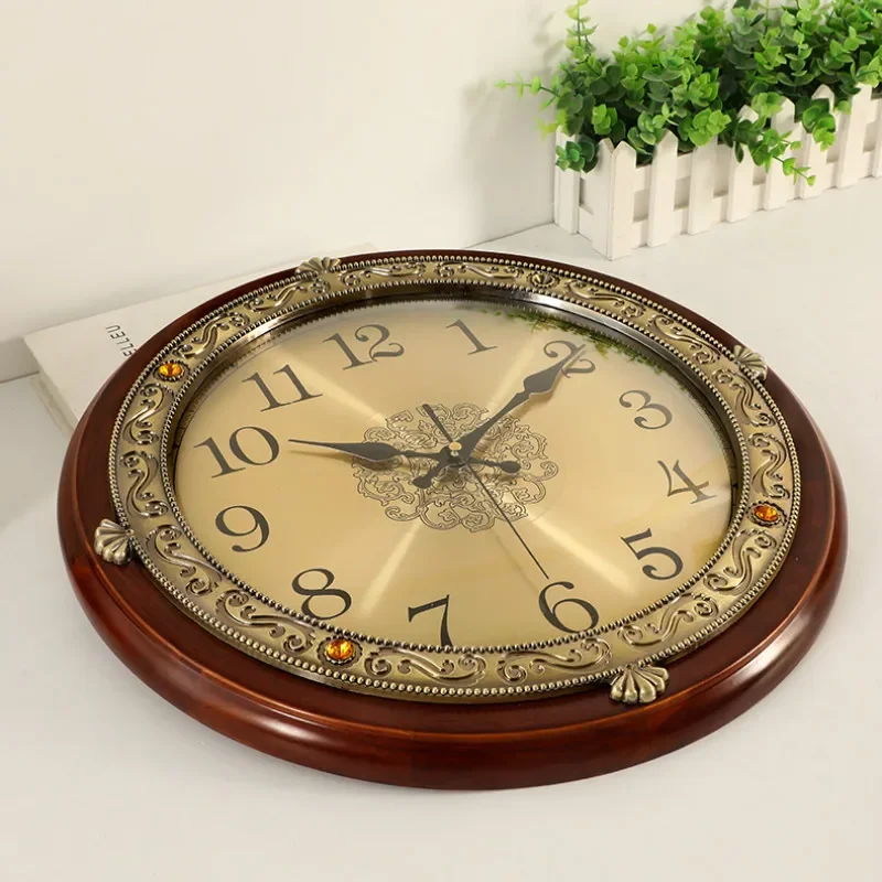 Luxury Wood Wall Clock Metal R - Luxury Watch Europe recension och pris