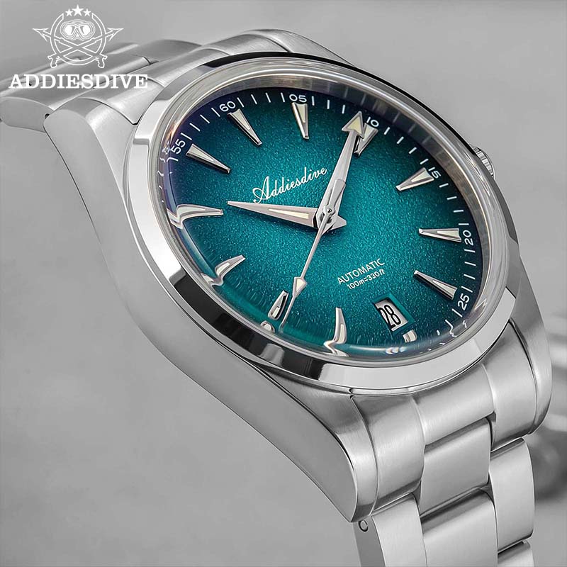 ADDIESDIVE AD2527 Luxury Autom - Guilloché Dial Watch recension och pris