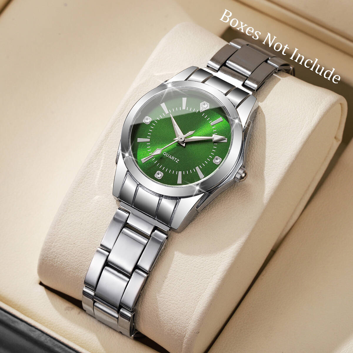 Luxury Rhinestone Women Watche - Luxury Watch Travel Case recension och pris