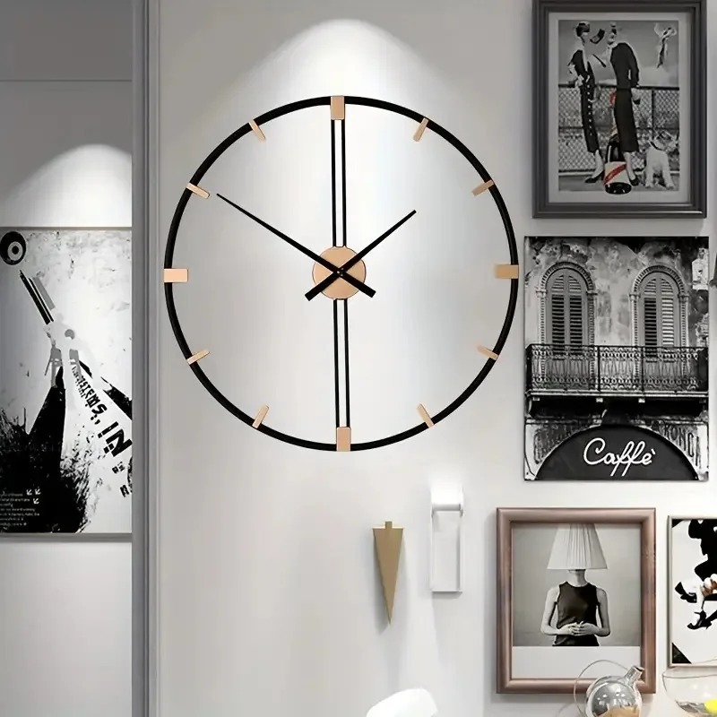 Large Luxury Silent Wall Clock - Luxury Watch Europe recension och pris