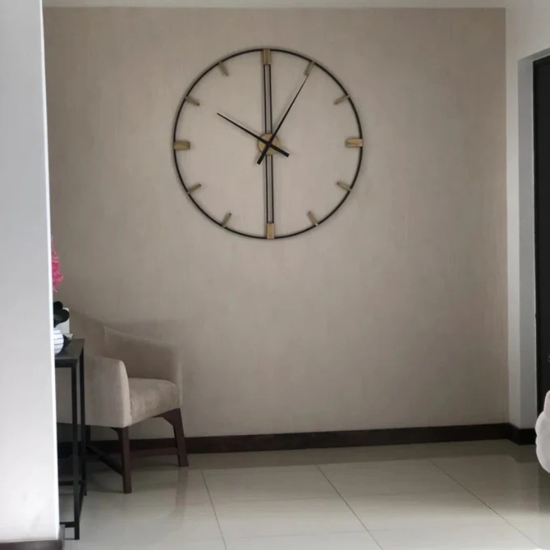 Large Luxury Silent Wall Clock - Luxury Watch Europe recension och pris