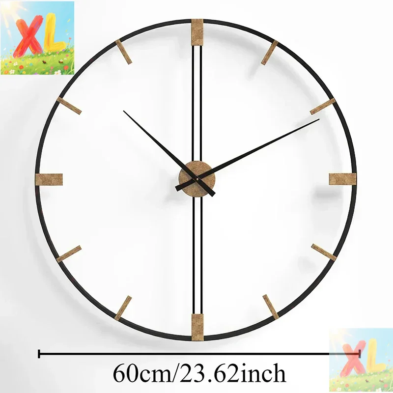 Nordic Wall Clocks Metal Wall  - Luxury Watch Europe recension och pris